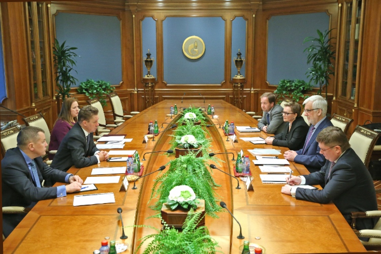 Встреча в Газпроме